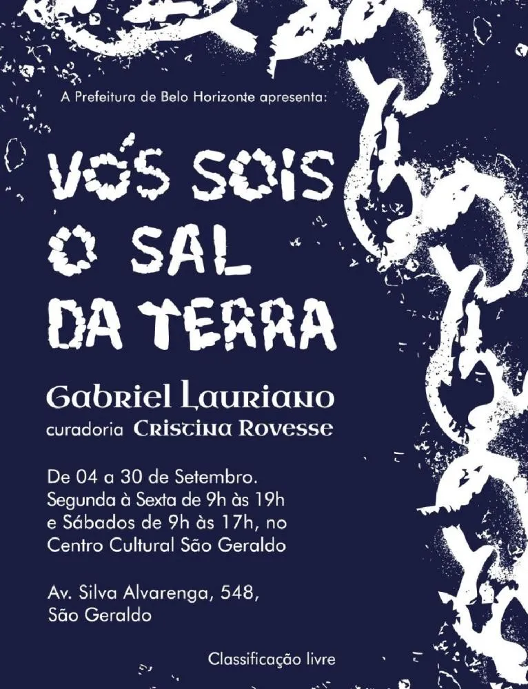 CENTRO CULTURAL SÃO GERALDO RECEBE EXPOSIÇÃO QUE USA O SAL COMO MATÉRIA PRIMA 