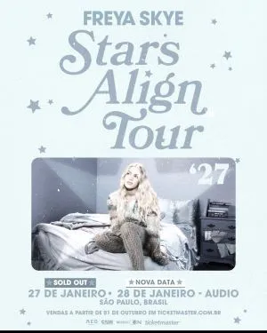 Freya Skye anuncia segunda data no Brasil após sold out do primeiro show em São Paulo