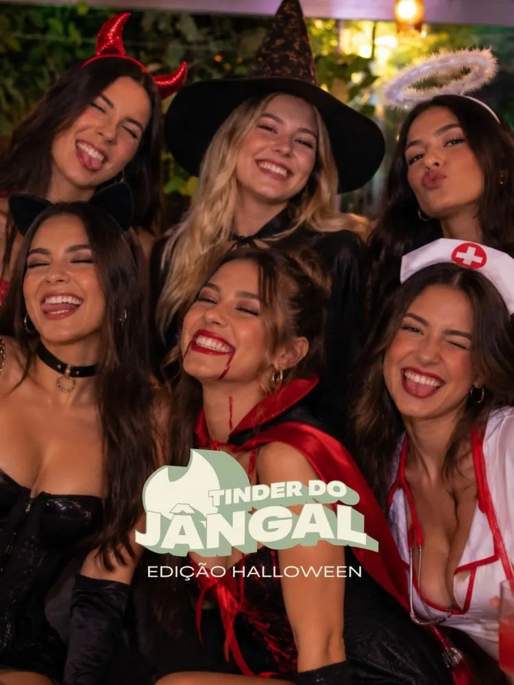 Entre matches e travessuras: Tinder do Jângal ganha edição especial de Halloween
