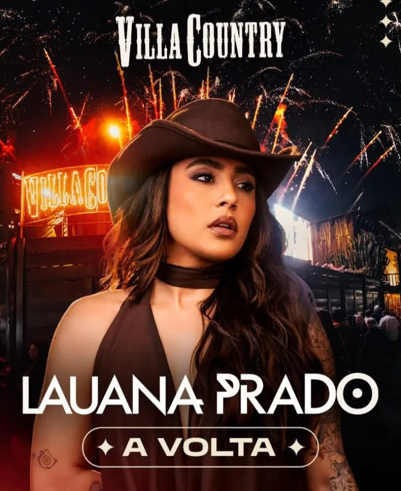 Lauana Prado retorna aos palcos em noite que celebra reencontro com a música e com o público