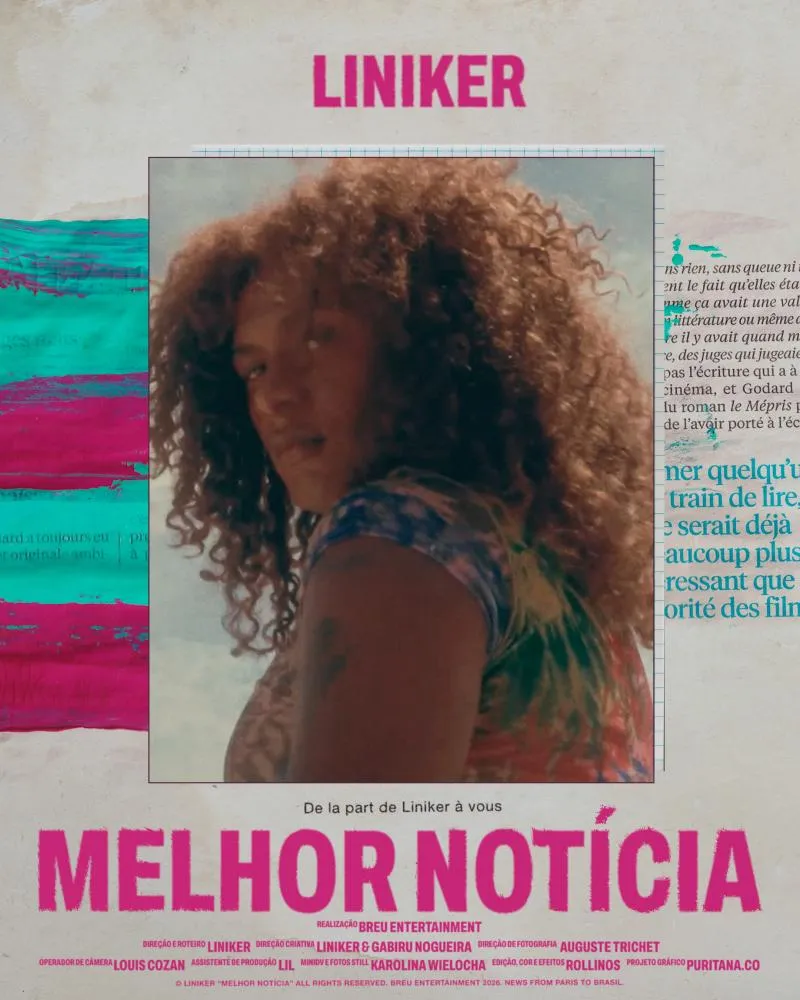 Liniker caminha por Paris no videoclipe de “MELHOR NOTÍCIA”