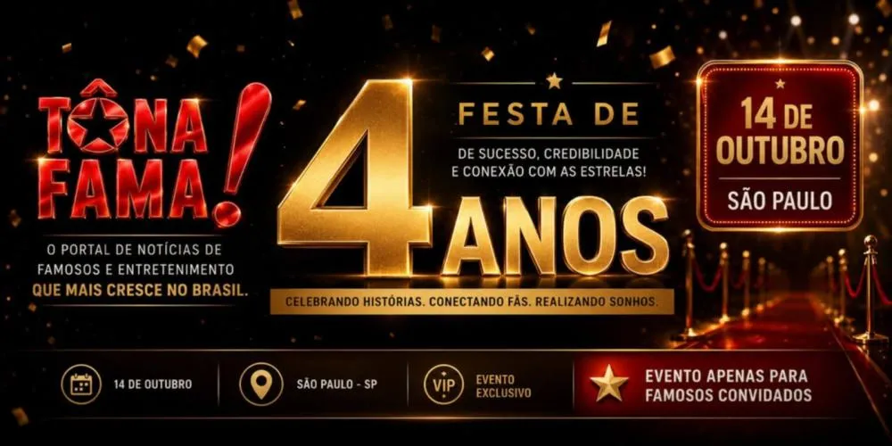 Tô Na Fama! prepara noite histórica em São Paulo com festa de quatro anos assinada por Kitto Vieira e Rose Rodrigues